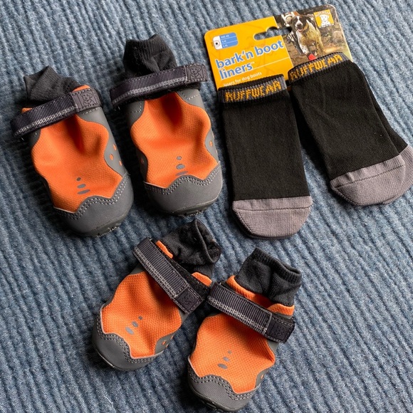 RuffWear Dog Ruffwear Bark N Boots Grip Trex All Terrain Paw Wear
